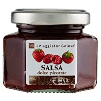 Salsa dolce Piccante di Fragole e Lamponi il Viaggiator Goloso