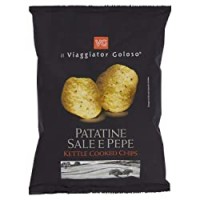 PATATINE SALE E PEPE Kettle Cooked Chips il Viaggiator Goloso