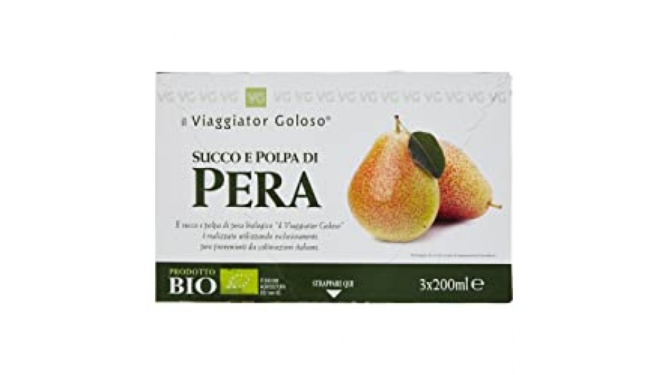 Il V.G.Bio, Succo di Frutta alla Pera Bio