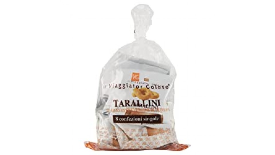 Il Viaggiator Goloso, Sostitutivi del Pane Taralli con Olio Extra Vergine D'Oliva Multipacco