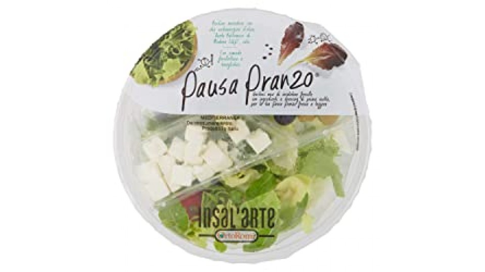 INSALATA MEDITERRANEA con Feta DOP e Olive Nere Insal'Arte