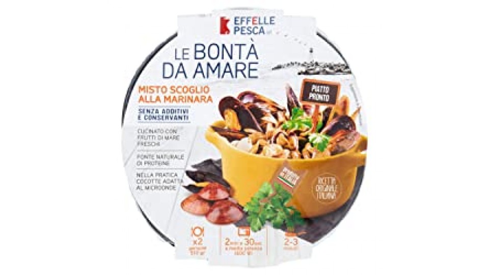 ORTOFIN-DIV.PESCE Le Bontà da Amare - Misto Scoglio alla Marinara