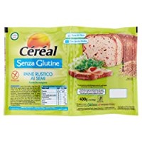 Céréal Pane a Fette Senza Glutine, Panbauletto - Con semi di girasole e semi di lino, formato convenienza