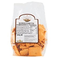 Il Viaggiator Goloso, Sostitutivi del Pane Sfogliette Croccanti al Gusto Pomodoro e Paprica