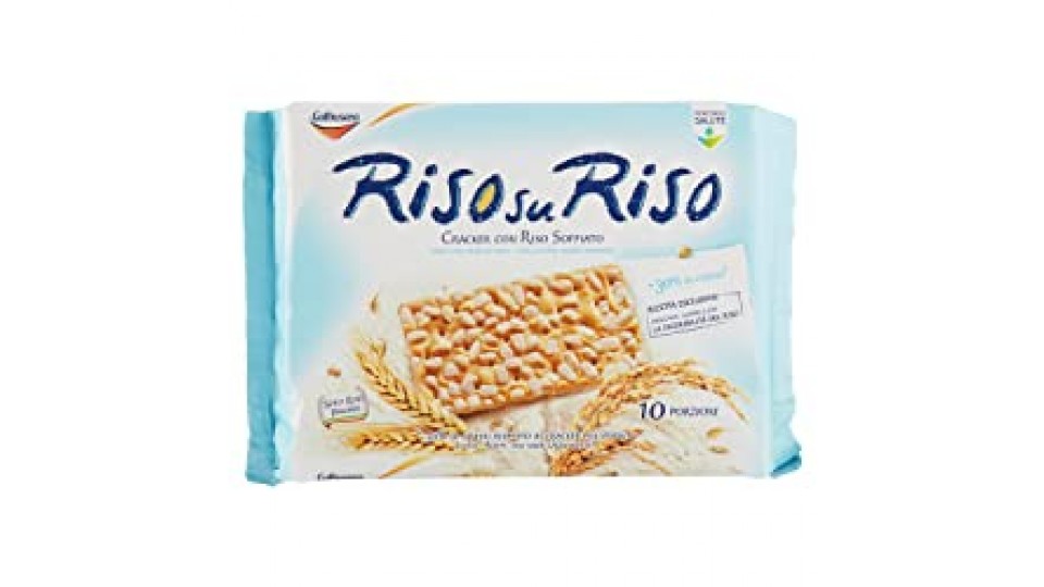 Galbusera RisosuRiso CRACKERS CON RISO SOFFIATO