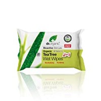 Dr.Organic Tea Tree Salviettine Umidificate
