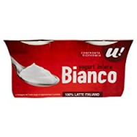 YOGURT INTERO BIANCO U! Confronta&Risparmia, 2x125g