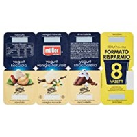 Müller Yogurt Golosi Nocciola / Vaniglia Naturale / Stracciatella / Pistacchio 8 X