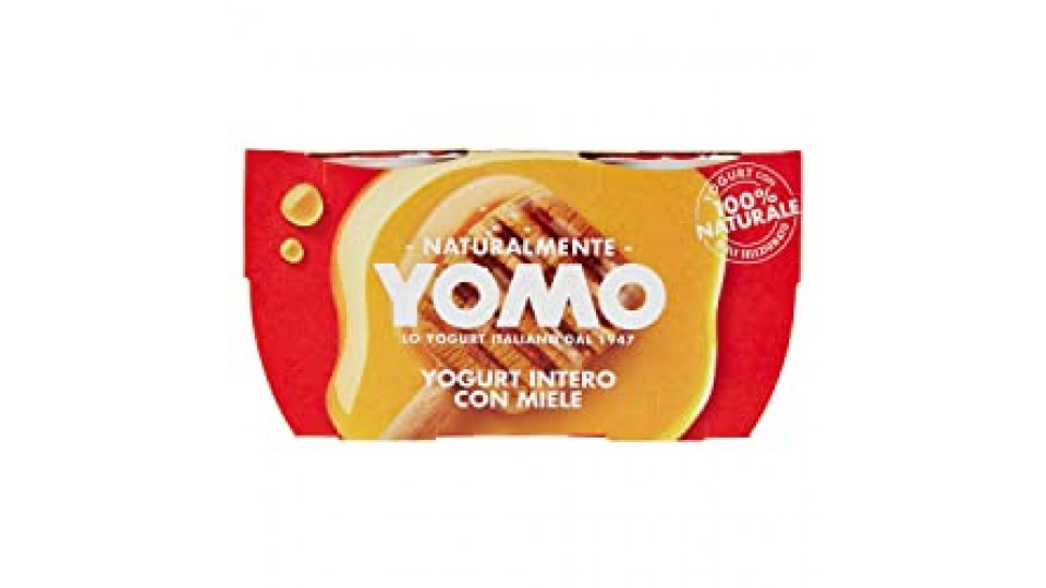 Yomo Yogurt Miele e Pappa Reale, 2x125g