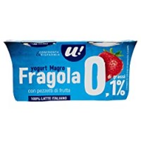 YOGURT MAGRO FRAGOLA U! Confronta&Risparmia, 2x125g