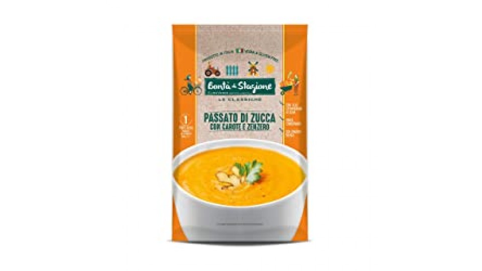 EuroVerde PASSATO DI ZUCCA CON CAROTE E ZENZERO