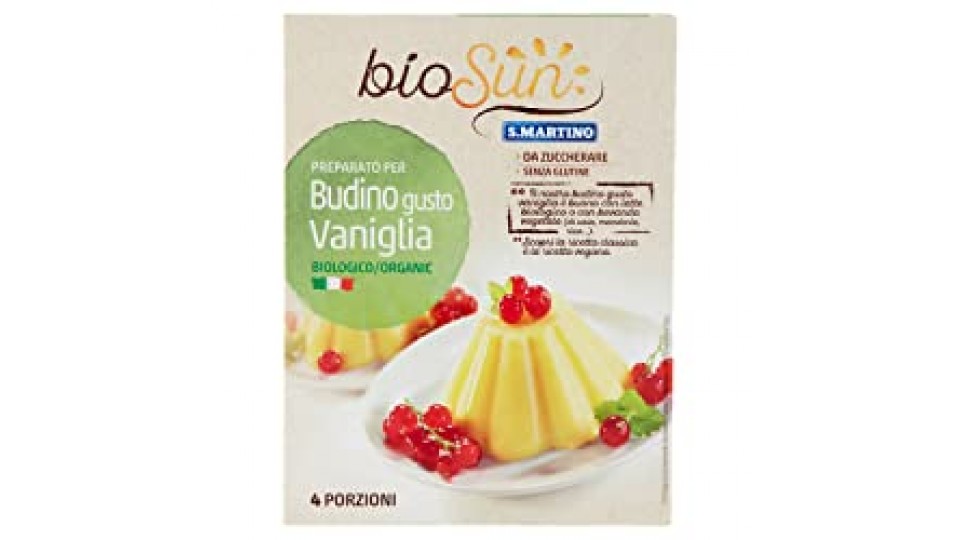 S.Martino BioSun Budino Vaniglia Bio