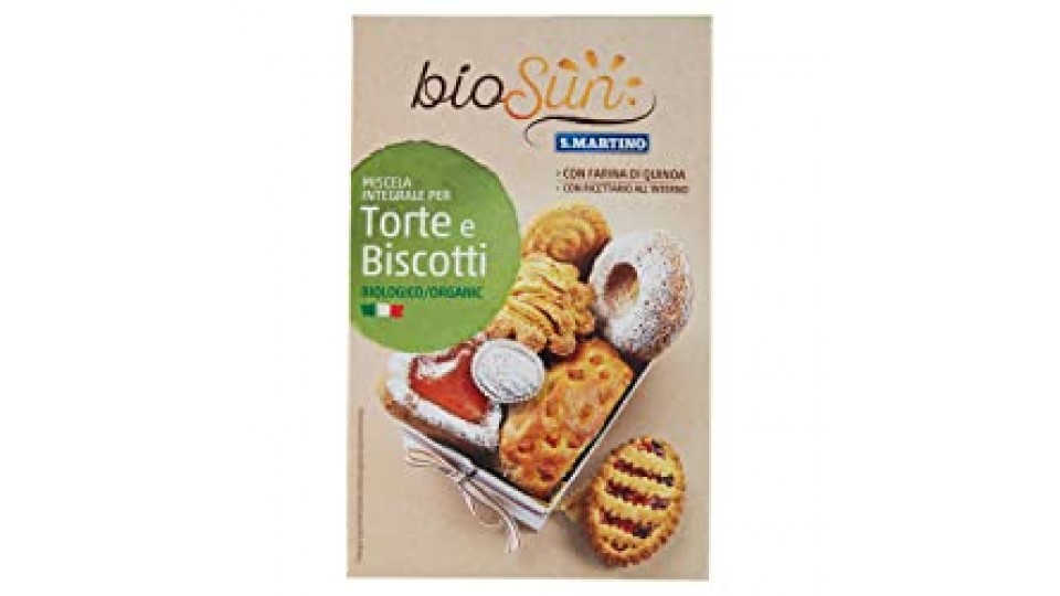 S.Martino BioSun Miscela Integrale Bio per Torte e Biscotti
