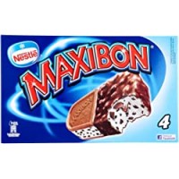 Motta - Maxibon, Biscotto con gelato e granella di cioccolato con copertura al cacao