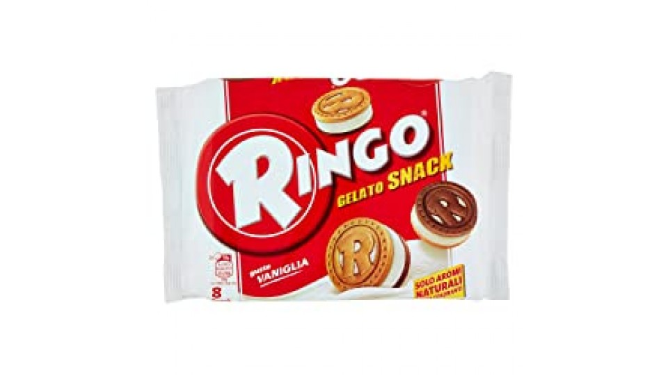 4 RINGO GELATO SNACK Gusto vaniglia