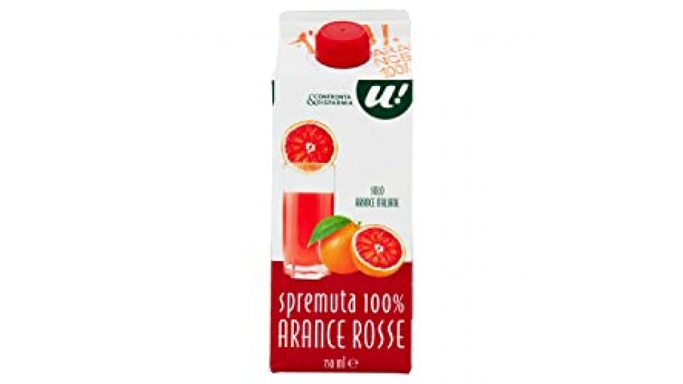 Spremuta di Arance Rosse U! Confronta & Risparmia