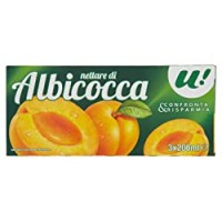 U! Confronta&Risparmia - Nettare Di Albicocca In Brick , 3X200Ml