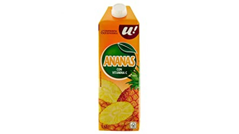 U! Confronta&Risparmia - Bevanda All' Ananas 1,5L
