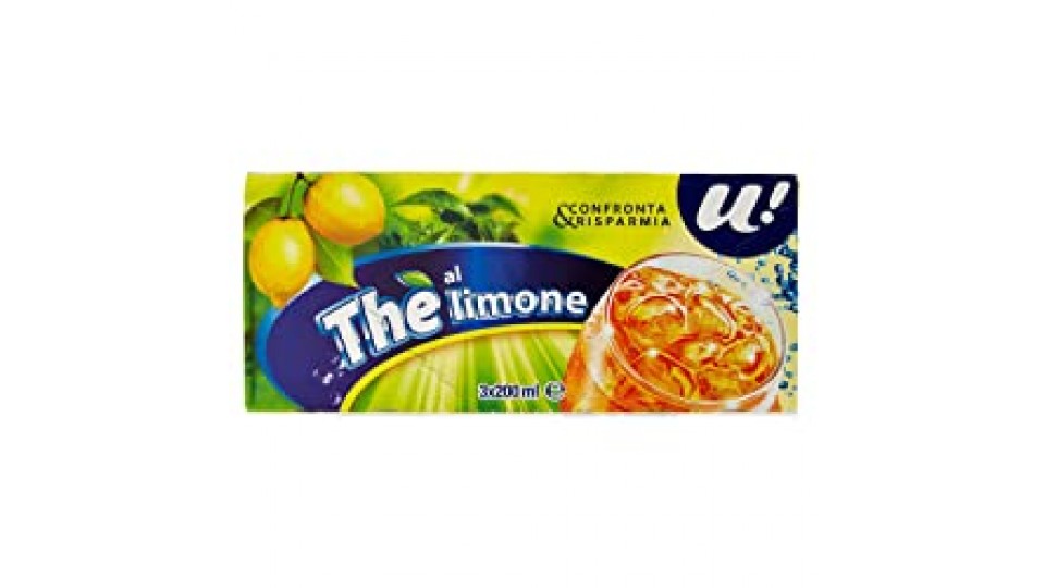 U! Confronta&Risparmia - The Al Limone , 3X200Ml
