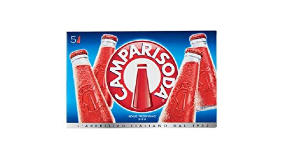 Campari Soda [Confezione da 5 pezzi]