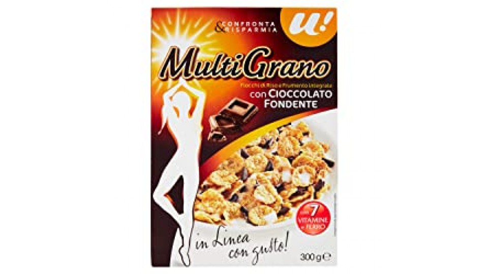 U! Confronta&Risparmia - Cereali Multigrano Con Cioccolato Fondente