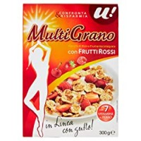 U! Confronta&Risparmia - Multigrano Fiocchi Di Riso E Frumento Integrali Con Frutti Rossi 