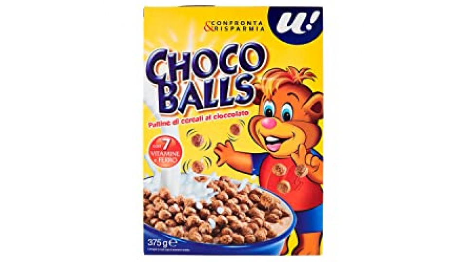 Unes, Cereali Prima Colazione Choco Balls