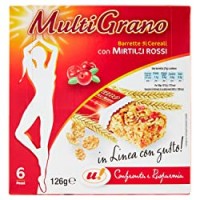 U! Confronta&Risparmia - Barrette Di Cereali Con Mirtilli Rossi 