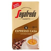 Segafredo Zanetti Caffè Macinato, Linea Le Classiche Espresso Casa, Gusto Pieno e Cremoso, 1 Confezione da