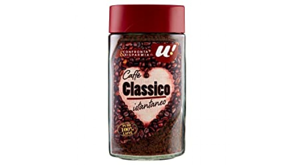U! Confronta&Risparmia - Caffe' Classico Istantaneo 