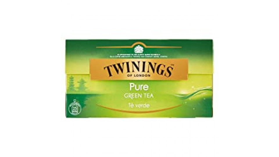 Twinings - Tè verde, 25 bustine da 2 g, ( 50 g)