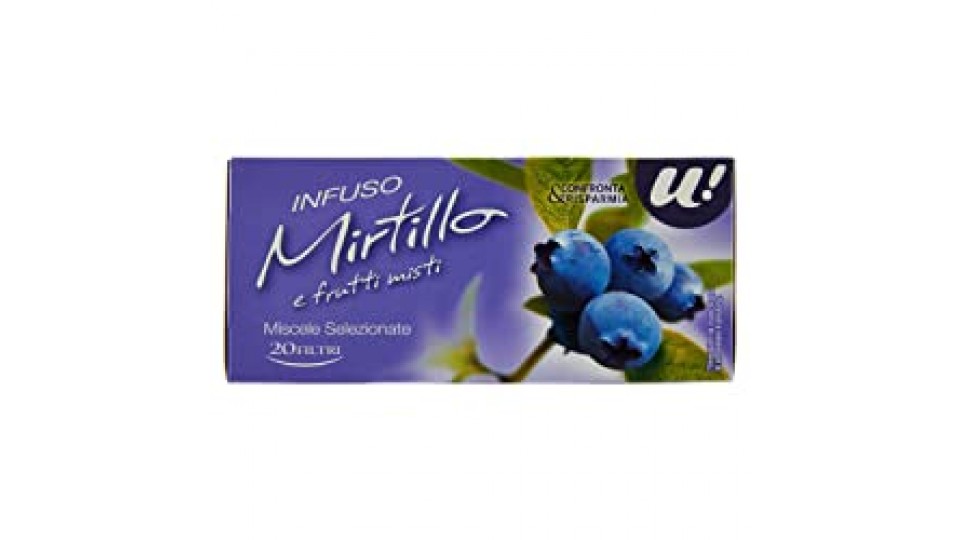 U! Confronta&Risparmia - Infuso Mirtillo E Frutti Misti