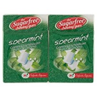 GOMME DA MASTICARE SPEARMINT Senza Zucchero U! Confronta&Risparmia, 2x25g