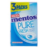 Mentos 45 Peppermint Gomma da Masticare, Gusto Menta