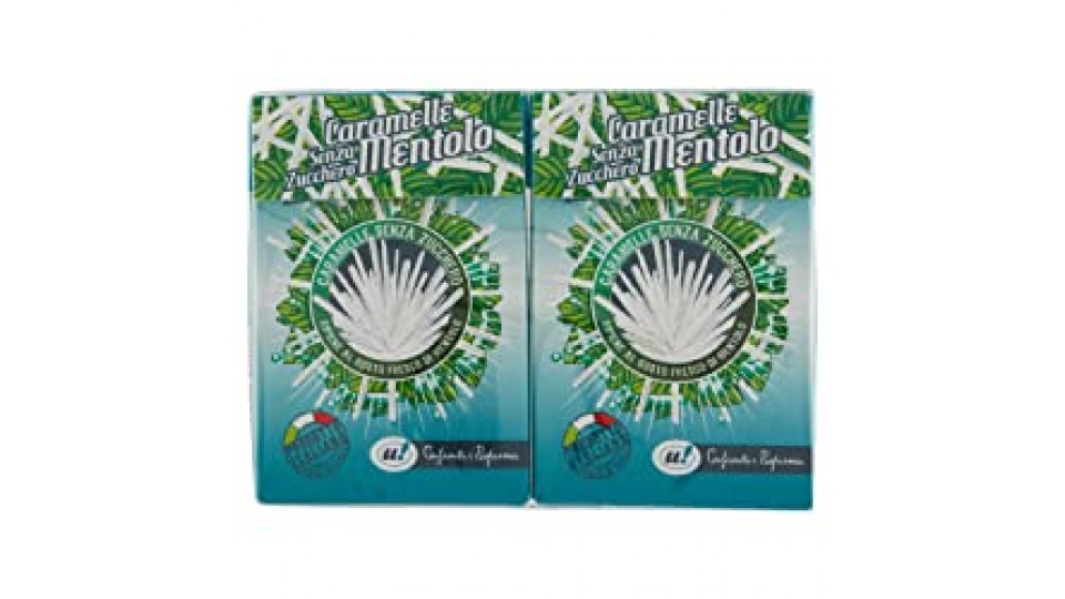 CARAMELLE MENTOLO Senza Zucchero U! Confronta&Risparmia, 2x27g