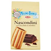 Mulino Bianco Biscotti Frollini Nascondini, Colazione Ricca di Gusto, Senza Olio di Palma
