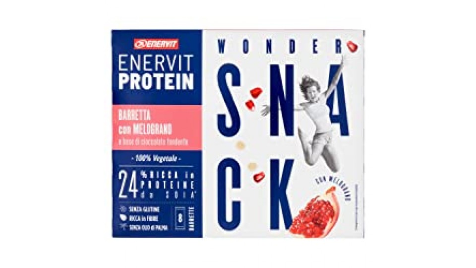 enervit - Protein 100% Vegetale Wonder Snack con Melograno