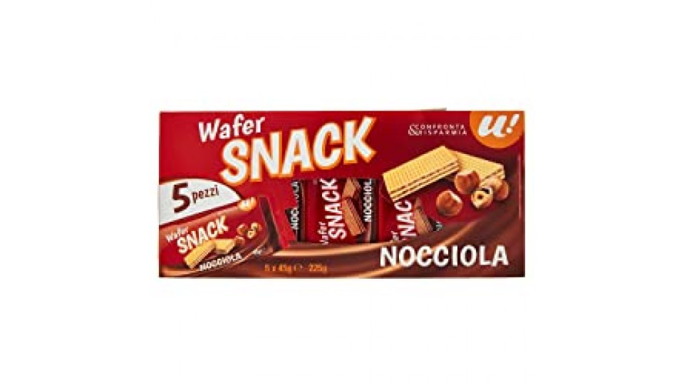 U! Confronta&Risparmia - Wafer Snack Nocciola