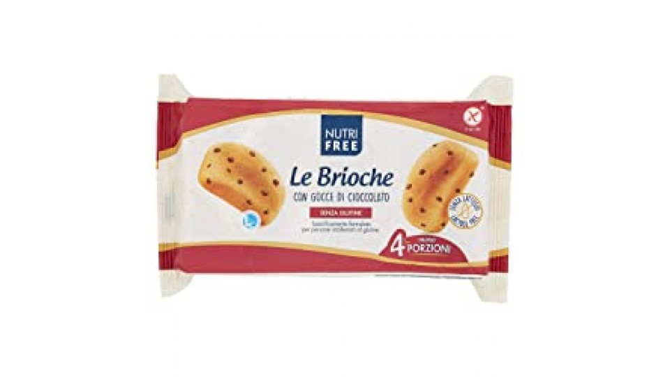 Nutri Free Brioche con Gocce Di Cioccolato, 0.2 gr