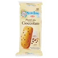 Mulino Bianco Merendine Plumcake con Gocce di Cioccolato, Snack Dolce per la Merenda