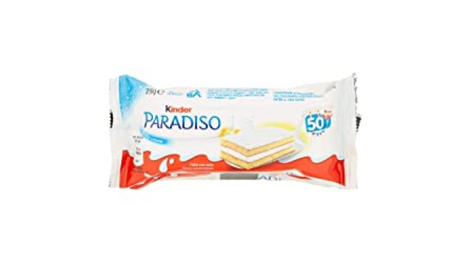 Kinder Paradiso - 4 Pezzi da 29 g, Totale:
