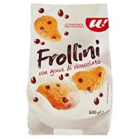 Unes, Biscotti Frollini con Gocce di Cioccolato