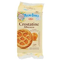 Mulino Bianco Crostatine con Confettura di Albicocca - Colazione e Snack Dolce per Merenda