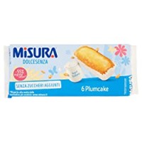 Misura - Plumcake Preparati con Yogurt, senza Zuccheri Aggiunti - 190 g