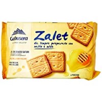 ZALET BISCOTTI CON MALTO D'ORZO E MIELE MILLEFIORI ITALIANO 6 PORZIONI 500 GR GALBUSERA