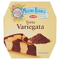 Mulino Bianco Torta Variegata con Cacao, Ideale per la Merenda