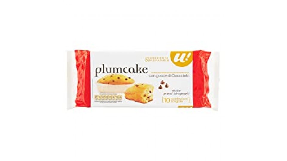U! Confronta&Risparmia - 10 Plumcake Con Gocce Di Cioccolato