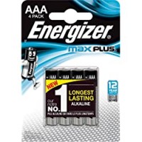 Energizer E301321400 Max Plus Micro (AAA) - 4 pezzi, cromato