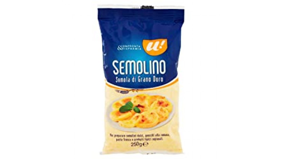 U! Confronta&Risparmia - Semolino Semolino Semola Di Grano Duro 