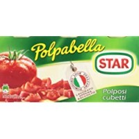 Star - Polpabella, Polposi cubetti, Pomodoro 100% italiano - 400 g